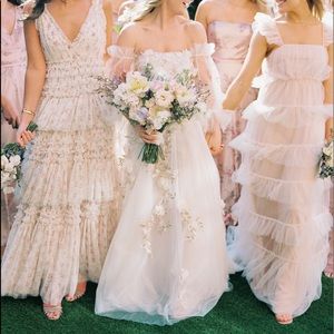 Show Me Your Mumu Fairytale Maxi Dress in Blush